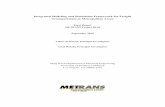 Integrated Modeling and Simulation Framework for · PDF fileIntegrated Modeling and Simulation Framework for Freight Transportation in Metropolitan Areas Final Report METRANS Project