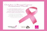 October is Breast Cancer Awareness Month. - … is Breast Cancer Awareness Month. ... Thursday March 4, 2010 ... A fitness area for exercise and yoga classes ...