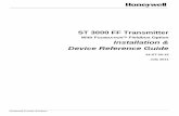 ST 3000 FF Transmitter - Honeywell · PDF fileHoneywell Process Solutions ST 3000 FF Transmitter With FOUNDATION Fieldbus Option Installation & Device Reference Guide 34-ST-25-15 July