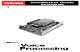 Installation Guide - Northern Connections Ltd Stratagy DK Voice Mail IM Manual.pdf · Installation Guide Stratagy DK. To look at hard drive direct connect to port 1 and remove JP4