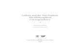 Leibniz and the Two Sophies: The Philosophical Correspondence · PDF fileLeibniz and the Two Sophies: The Philosophical Correspondence • Edited and translated by LLOYD STRICKLAND