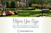As a homeowner, - Landscaping Ideas a homeowner, it can be difficult to discern if the landscape professional you're hiring has ... When it comes to landscaping companies, how important