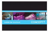 CONCEPT BARS are the UK leading designers and ... Bars eBrochure.pdf · CONCEPT BARS are the UK leading designers and manufacturers of bespoke ... with a stylish integral beer font