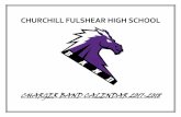 CHURCHILL FULSHEAR HIGH SCHOOL -  · PDF fileSummer Band Rehearsal ... STADIUM REHEARSAL 2:30pm Report Time @ CFHS