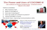 The Power and Uses of COCOMO II! - University of …sunset.usc.edu/classes/cs510_2013/ECs_2013/EC-35.pdfWhy SYSTEMS FAIL: & Continue To Do So! Standish Group: Chaos Study Results 1994-2010