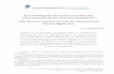 La Constitución mexicana y el derecho internacional de los ... · PDF fileEl derecho internacional de los derechos humanos abarca los siste- ... México, Porrúa, 2009, pp. 31-35;