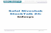 Safal Niveshak StockTalk #4: Infosys Page 3 of 17 Safal Niveshak StockTalk – Issue 4 | 2 2nd February 2012 1. About Infosys Infosys is India second largest IT services company and