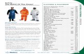 Safety . . . The Name Of The Game! CLOTHING & · PDF file160 Phone: 800-MALLORY Fax: 360-577-4244 Garment Selection Guide – CLOTHING & F OOT wear Choosing the Right GarmentPublished