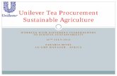 Unilever Tea Procurement Sustainable Agriculture · PDF file · 2012-10-16WORKING WITH DIFFERENT STAKEHOLDERS TO ACHIEVE SUSTAINABILITY. 11. TH. JULY 2011. ZAKARIA MITEI . SA/GMP