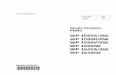Single Direction Plates - Wacker Neusonproducts.wackerneuson.com/manuals/Repair/0111922_004Rep.pdf · Single Direction Plates WP 1550A/AW WP 1550R/RW WP 1550V/VW ... Clutch 33 7.1