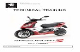 CAHIER FORMATION CHASSIS SPEEDFIGHT3-04B · PDF fileTABLE OF CONTENTS 1 Reproduction or translation, even partial, is forbidden without the written consent of Peugeot Motocycles TABLE