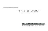 bijou - Home - · PDF fileThe Bijou THX room equalizer will ... The whole point of using an equalizer is to break the audio ... with the ease-of-use of a graphic equalizer. Getting