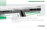 Industrial Batteries – Standby Power Marathon L Reliable ... · PDF fileIndustrial Batteries – Standby Power Marathon L ... acc. to DIN 43 539 T5 ... L12V15 NALL120015HM0MA 22