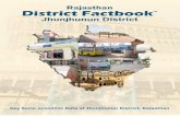 District Factbook - Datanet India eBooks District at a Glance District came into Existence - District Headquarter Jhunjhunu Distance from State Capital 176 Kms. Geographical Area (In