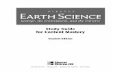 Study Guide for Content Mastery Student Editionweidenhammer.wikispaces.com/file/view/Study+Guide+Earth+Scienc… · Study Guide for Content Mastery Earth Science: Geology, the Environment,