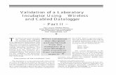 Validation of a Laboratory I ncubator U sing Wireless and ...iptonline.com/articles/public/EllabOnlineEdNP.pdf · T he following article de scribes the various steps r egarding the