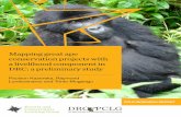 Mapping great ape conservation projects with a livelihood ...pubs.iied.org/pdfs/G04012.pdf · Mapping great ape conservation projects with a livelihood component in DRC: ... who lost