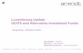 Luxembourg Update UCITS and Alternative Investment … presentation... · Luxembourg Update UCITS and Alternative Investment Funds ... Bond listing → more than 44,000 securities