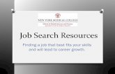 Job Search Resources - nymc. · PDF fileEmployment Recruiters, Head Hunters, Staffing Agencies 5. Non-Profit Organizations . ... and receive emails of job opportunities per: Company