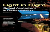 Light in Flight -   · PDF fileaircraft manufacturers seek to substitute composite ... for commercial and general aviation. ... during the manufacturing process prior