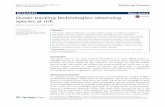 Ocean tracking technologies: observing species at risk · PDF fileAt a general level, ... “sociotechnical ensembles” aretobetreatedasboth technical and ... Another set of primary