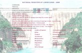 DAMS OF NATIONAL IMPORTANCE ( COMPLETED AND … Register... ·  · 2009-08-18Dam Safety Organisation of CWC with excellent co-operation from the Dam ... CWC collected and compiled