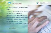 Functional Analysis - Amazon Web Services · PDF file · 2014-10-07We would like to thank the entire NASSCOM leadership: Mr. Som Mittal, President; Mr. Lakshmi Narayanan ... Functional