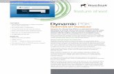 c namy Di PSK - ruckus- · PDF fileEncryption KEy tEchnology Dynamic pre-Shared Key (pSK) is a patented technology ... RADIUS, LDAP or an internal user database on the ZoneDirector
