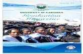UNIVERSITY OF KABIANGA Graduation Magazinekabianga.ac.ke/graduation/sites/default/files/graduation-list... · University of Kabianga ISO 001:2008 Certi“ed PHILOSOPHY To foster intellectual
