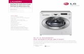 WM3455HW WM3455HS - LG Electronics WM3455H Spec Sheet.pdfWhite Silver IS IT A WASHER? OR SOMETHING BETTER? LG’s all-in-one washer and dryer combo does it all in just one machine.