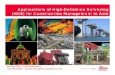 Applications of High-Definition Surveying (HDS) for ...geosmartasia.org/2011/proceeding/pps/Faheem Khan.pdf · Applications of High-Definition Surveying (HDS) for Construction Management