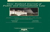 New Zealand Journal of Public and International Law · PDF fileNew Zealand Journal of Public and International Law NEW ZEALAND JOURNAL OF PUBLIC AND INTERNATIONAL ... Deep Lying Rights