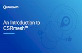 An Introduction to CSRmesh - Qualcomm Developer Network · PDF fileAn Introduction to CSRmesh ... Light model Power model ... Qualcomm Incorporated includes Qualcomm’s licensing