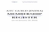 ATC Guild (India) Membership Register Register vFinal.pdf · r k singla 249. a k ... amritsar 342. s k ... sp meena 360. yogesh ...