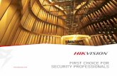 SECURITY PROFESSIONALShikvision.com/upload/20171013140129251.pdf · HIKVISION YESTERDAY, ... 26 First Choice for Security Professionals ... Oman Shell Gasoline Stations Morocco BMCE