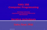 KMU 255 Computer Programming - Hacettepeyunus.hacettepe.edu.tr/~selis/teaching/WEBkmu255/ppt/KMU255... · KMU 255 Computer Programming ... mathematics known as group theory, ... Quoted