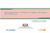 Management of Pelvic Organ Prolapse - UNFPA Nepalnepal.unfpa.org/sites/default/files/pub-pdf/POP_FacilitatorsGuide... · ermissions: Animations of Pelvic Organ Prolapse, Sacral Colpopexy,