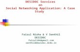 [PPT]E-Publishing: Current Trends in Indian Scenario · Web viewDESIDOC Services on Social Networking Application: A Case Study Faizul Nisha & V Senthil DESIDOC faizul16k@gmail.com
