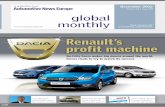 Renault’s profit machine - autonews.com this issue: Renault's profit machine is called Dacia The cover story of the ninth issue of the Automotive News Europe Global Monthly focuses