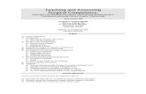 Teaching and Assessing Surgical Competence - · PDF fileTeaching and Assessing Surgical Competence: ... patient advocacy groups, ... They don’t know about the way it was nor do they