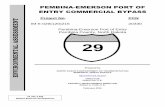 PEMBINA-EMERSON PORT OF ENTRY COMMERCIAL BYPASS - State · PDF fileENVIRONMENTAL ASSESSMENT PEMBINA-EMERSON PORT OF ENTRY COMMERCIAL BYPASS Project No. IM-6-029(120)216 . PCN . 20330