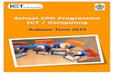School CPD ProgrammeSchool CPD Programme ICT ...smartfuse.s3.amazonaws.com/d3a3ddb3f55b92cb348b18b85f43909a/... · School Website Development Drop in ... Google SketchUp is the first