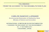 PALOMARES : FROM THE ACCIDENT TO THE ... PALOMARES : FROM THE ACCIDENT TO THE REHABILITATION PLAN CARLOS SANCHO LLERANDI Environmental Restoration of Radioactive Soils Ministry of