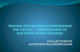 [PPT]TRAINING PROGRAMME ON PREPARATIONS FOR …karimnagar.nic.in/docs/ppl.ppt · Web viewTRAINING PROGRAMME ON PREPARATIONS FOR THE POLL – COMMISSIONING OF ELECTRONIC VOTING MACHINES