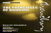 THE PRINCIPLES OF BANKING - Buch.de · PDF fileThe Principles of Banking ... functions, keeping the bank liquid and ﬁxing the ‘‘value’’ of money ... Banking and credit risk