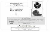 cooper ranger series manual final 06 - cooperpool.comcooperpool.com/manuals/cooper ranger series manual final 06.pdfranger ® series sand filter owners manual warning please read this