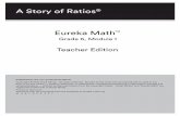A Story of Ratios - Deer Valley Unified School · PDF fileLesson 17: From Rates to Ratios ... Module 1 : Ratios and Unit Rates A STORY OF RATIOS 4 This work is derived from Eureka