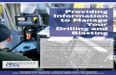 Providing Information to Manage Your Drilling and …tbirdmining.com/pdf/brochure.pdfInformation to Manage Your Drilling and Blasting Thunderbird Mining Systems | (425) 869-2727 ...