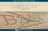 THE GREAT AMERICAN CREDIT COLLAPSE · PDF fileThe Great American Credit Collapse Part Two ... demography-adapted model seems to ... budget deficits for years. Japan’s economy is