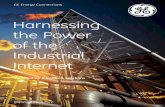Harnessing the Power of the Industrial Internet · PDF filethe Power of the Industrial Internet ... legacy GE brands as well as Alstom legacy brands such as ALSPA and P320. Our portfolio